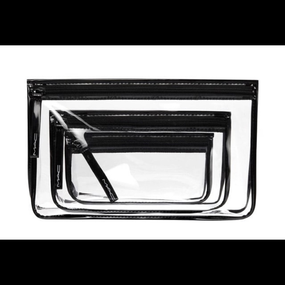 MAC Cosmetics Clearly MAC Trio Bags